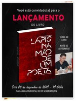 Lançamento do livro "LÁPIS NA MÃO DE UM POETA", do autor Severianense FRANCISCO VANDERLI DE ARAÚJO.